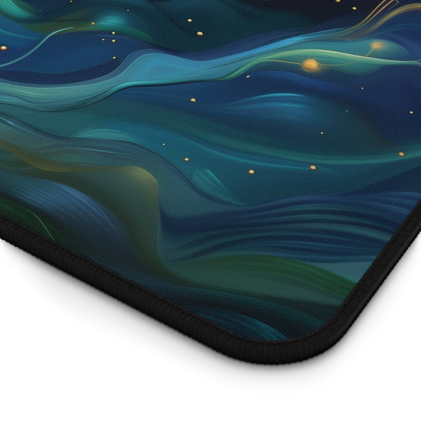 Mystical Tree Desk Mat | Enchanted Night Sky Design | Neoprene | Anti-Slip | 3 Sizes | Office Decor