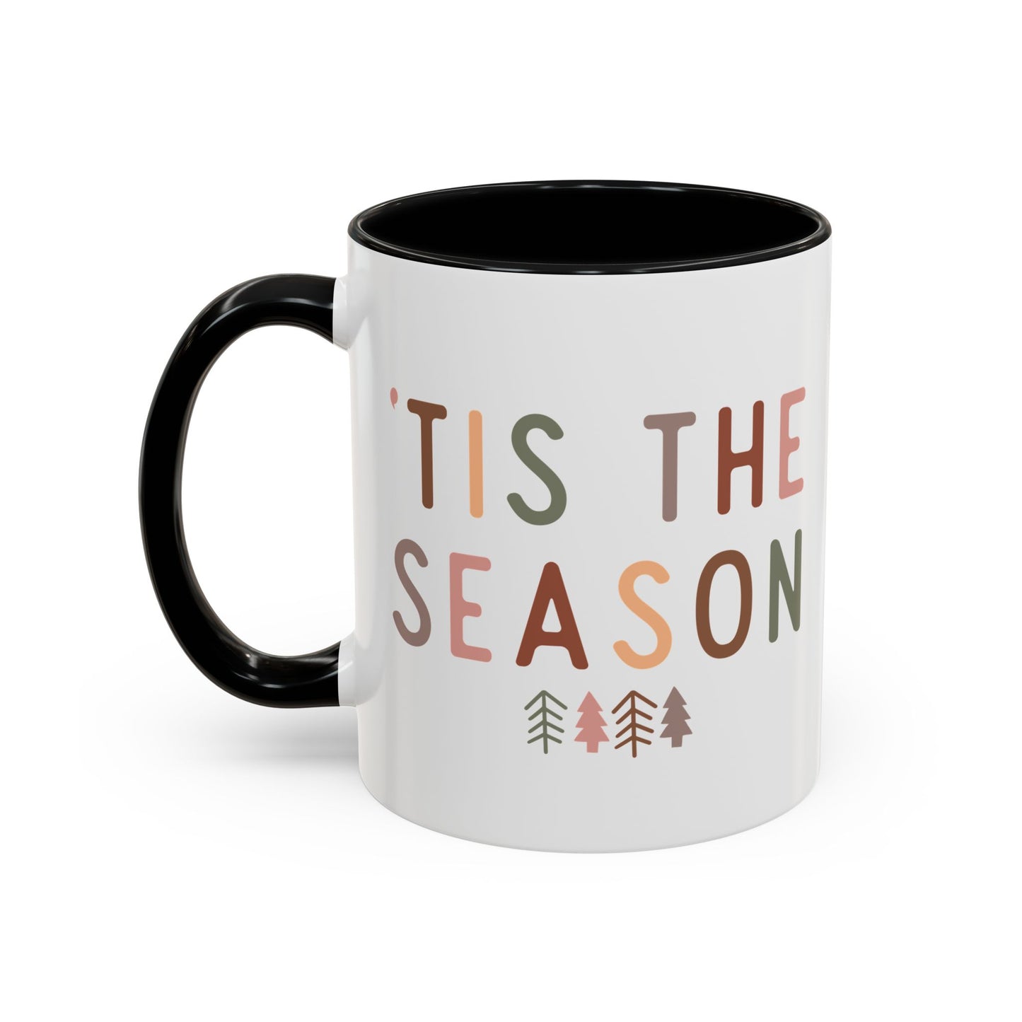 Tis the Season Mug | Minimalist Holiday Design | Christmas Coffee Mug | Festive Drinkware