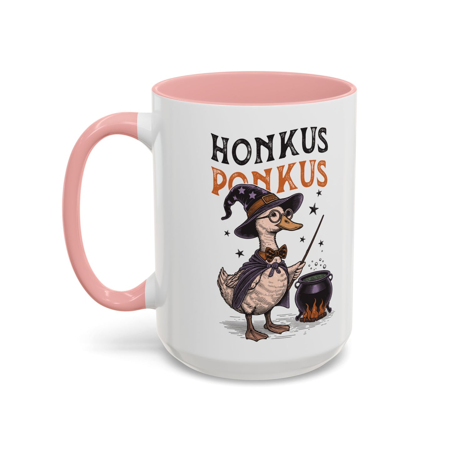 Honkus Ponkus Mug | Witchy Goose Halloween Mug | Funny Animal Magic Cup | 11oz and 15oz Ceramic Mug