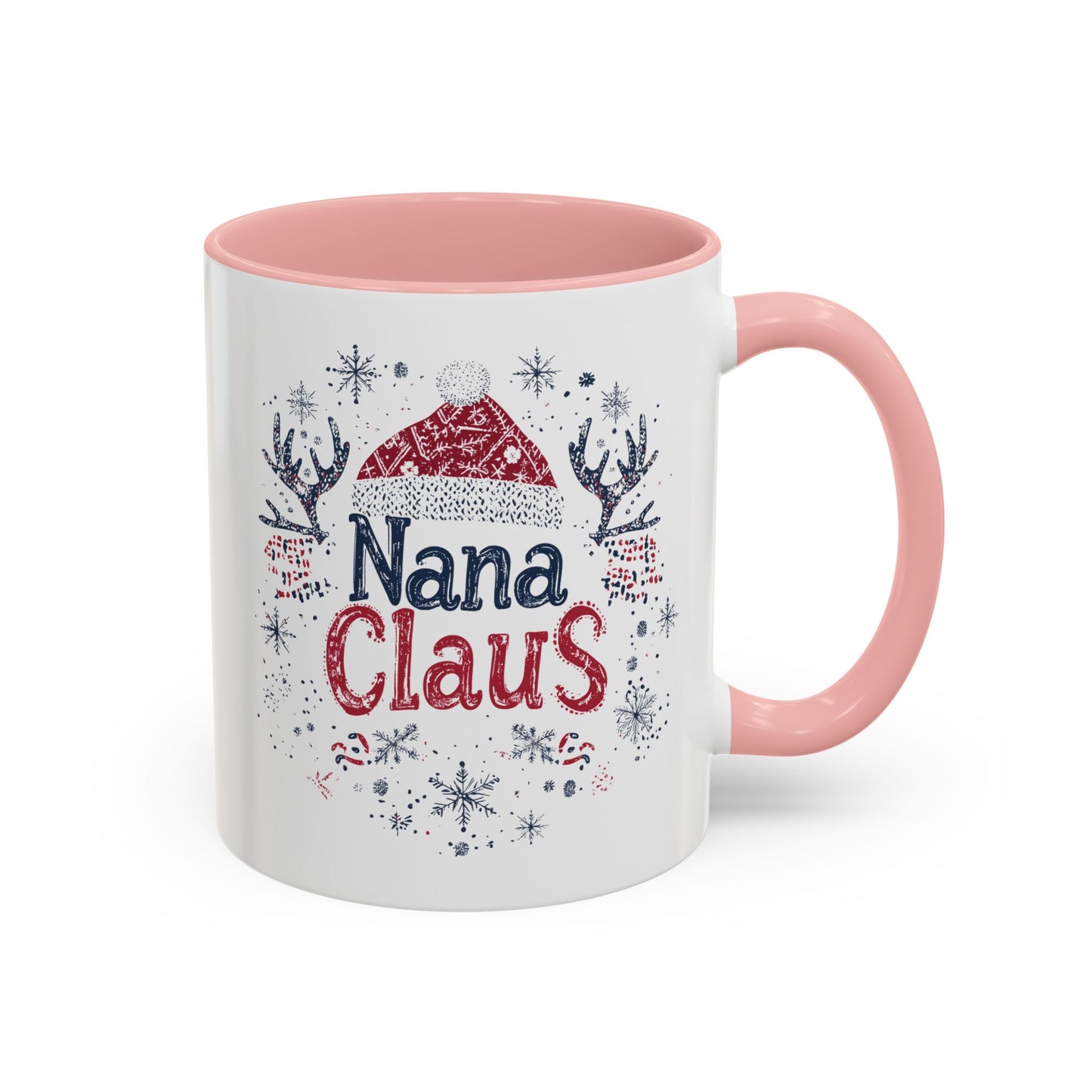 Nana Claus Ceramic Mug - Fun and Festive Christmas Design - Perfect for Grandmas Who Love the Holidays