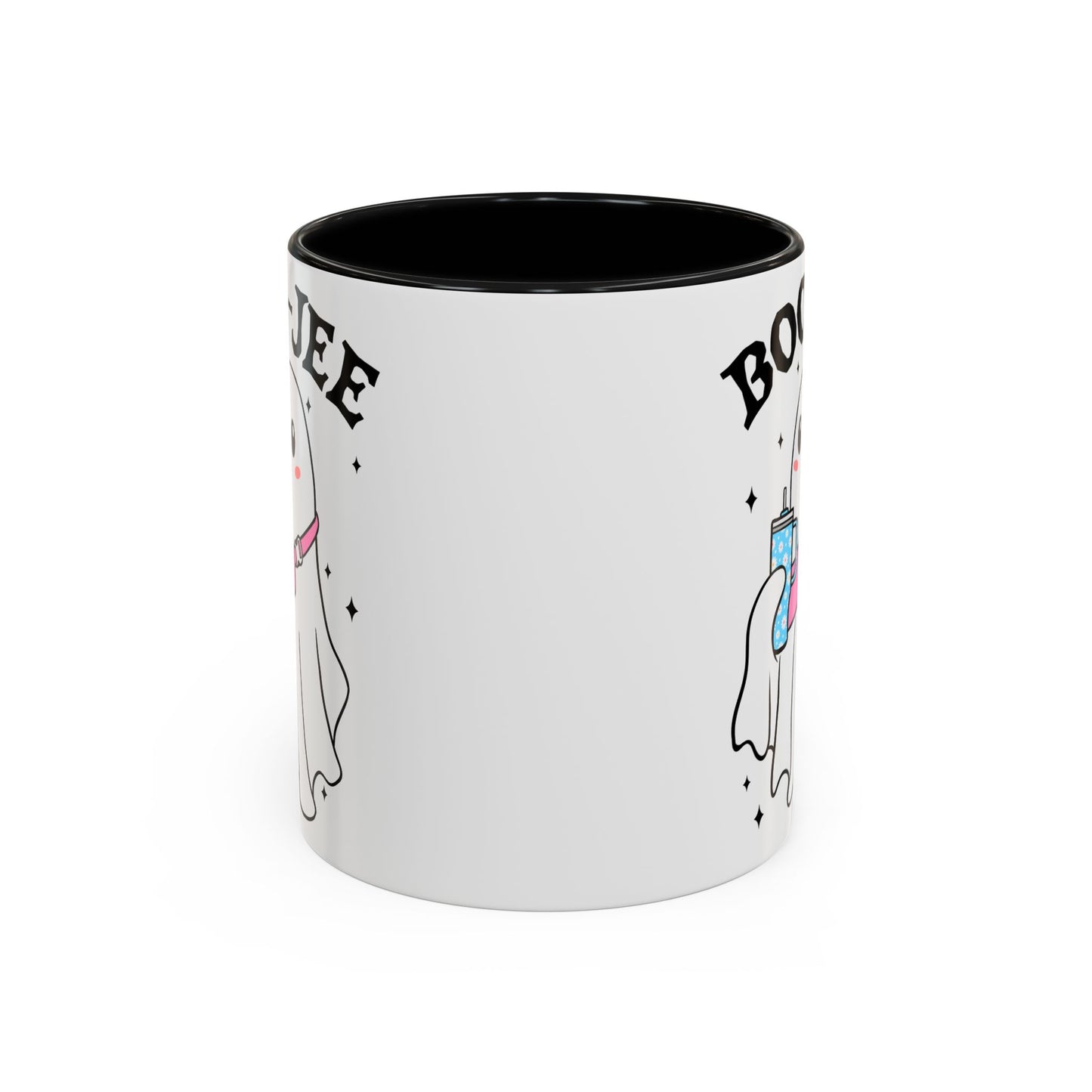 Boo-Jee Halloween Ghost Mug | 11oz and 15oz Ceramic Coffee Cup | Cute and Stylish Design