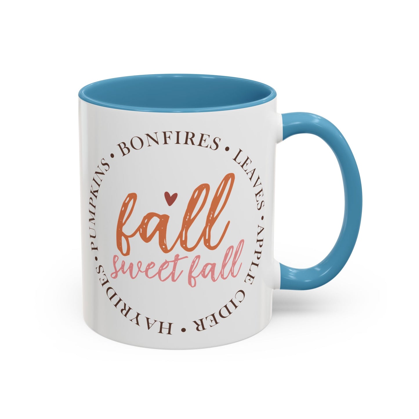 Fall Sweet Fall Autumn Mug | 11oz and 15oz Ceramic Coffee Cup | Cozy Fall Design