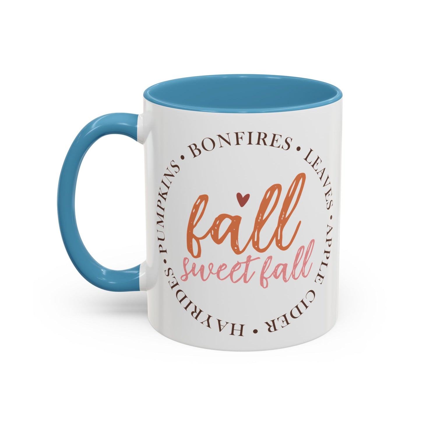 Fall Sweet Fall Autumn Mug | 11oz and 15oz Ceramic Coffee Cup | Cozy Fall Design