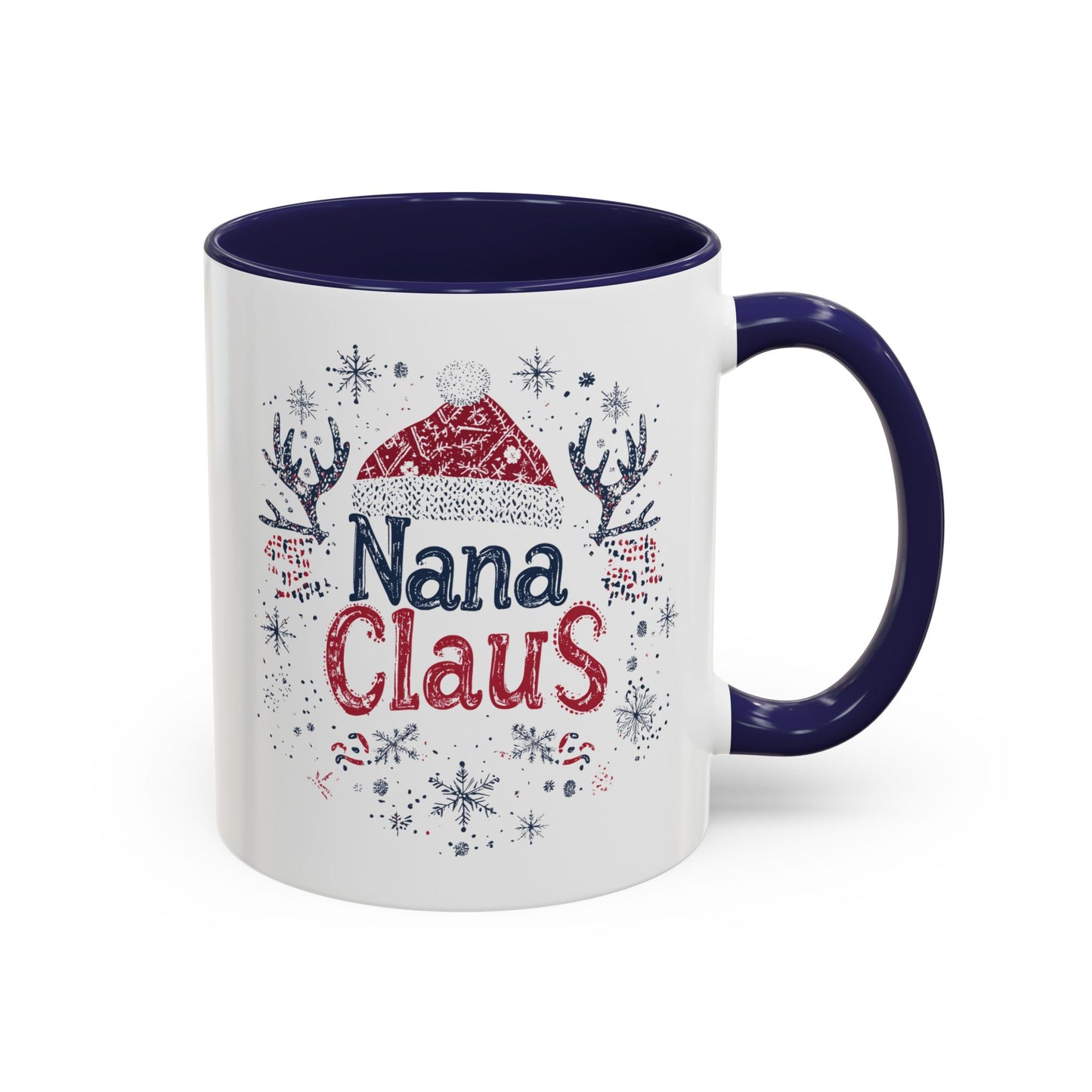 Nana Claus Ceramic Mug - Fun and Festive Christmas Design - Perfect for Grandmas Who Love the Holidays