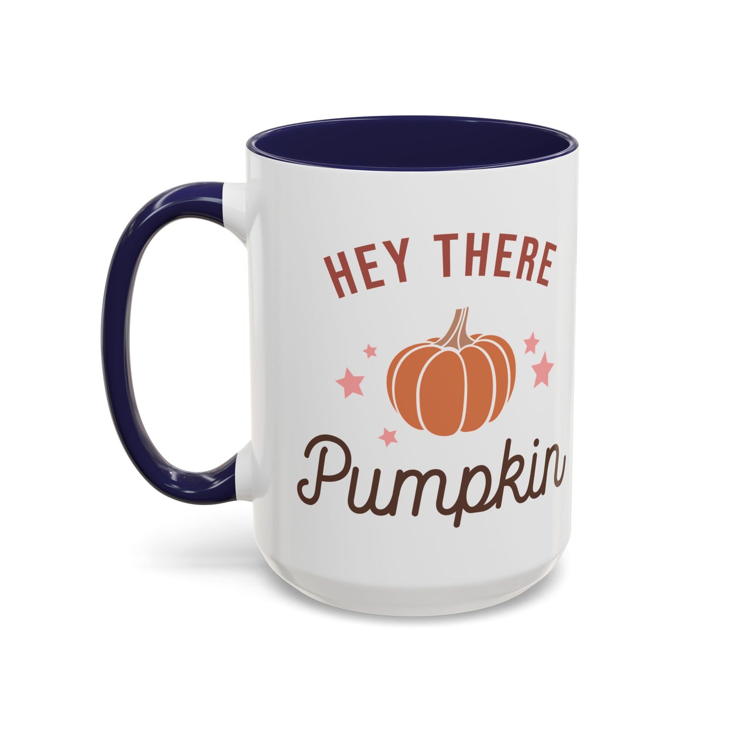 Hey There Pumpkin Fall Mug | 11oz and 15oz Ceramic Coffee Cup | Cute Pumpkin Design