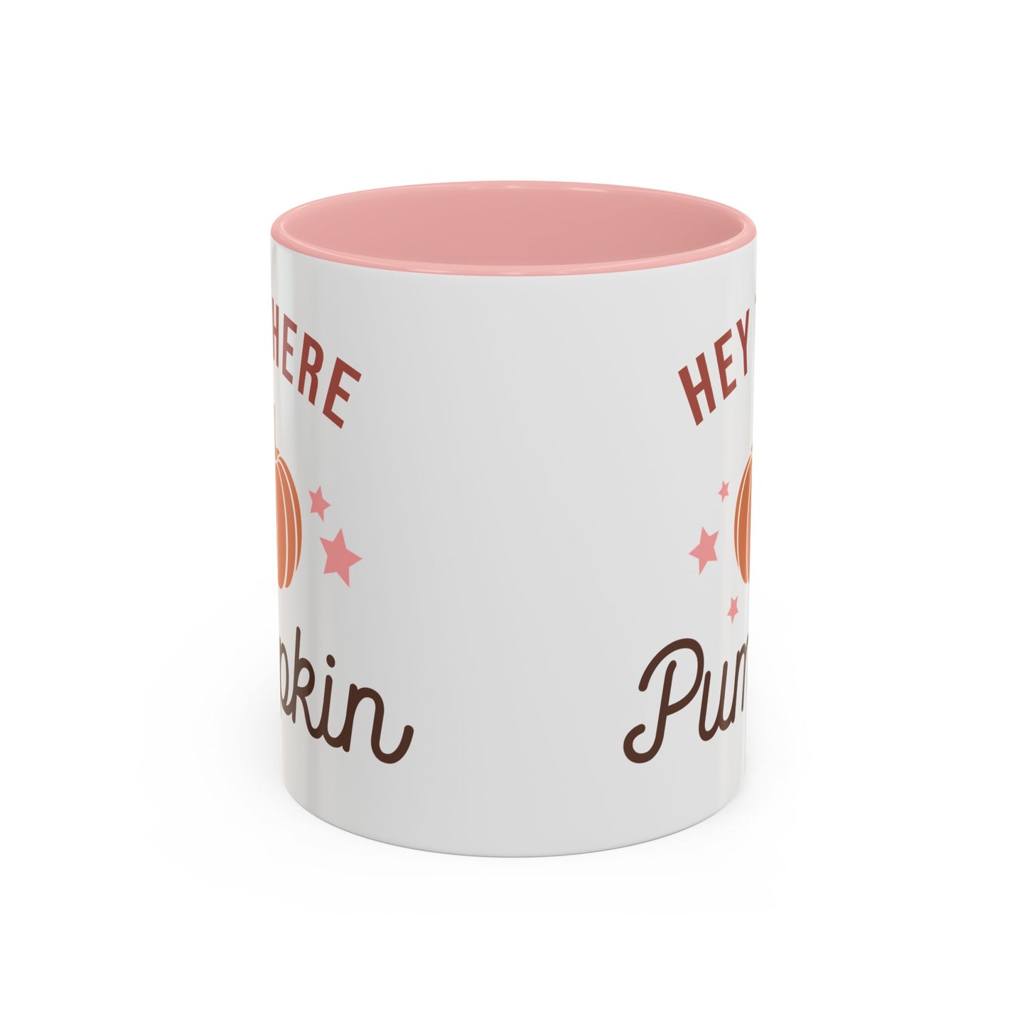 Hey There Pumpkin Fall Mug | 11oz and 15oz Ceramic Coffee Cup | Cute Pumpkin Design