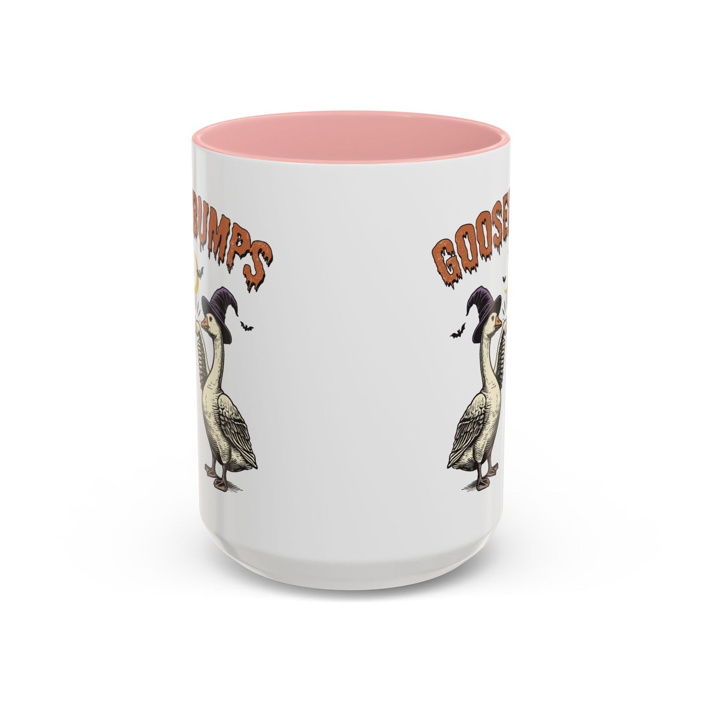 Goosebumps Halloween Mug | Funny Goose Coffee Mug | Spooky Season Farmhouse Mug | 11oz and 15oz Ceramic Mug