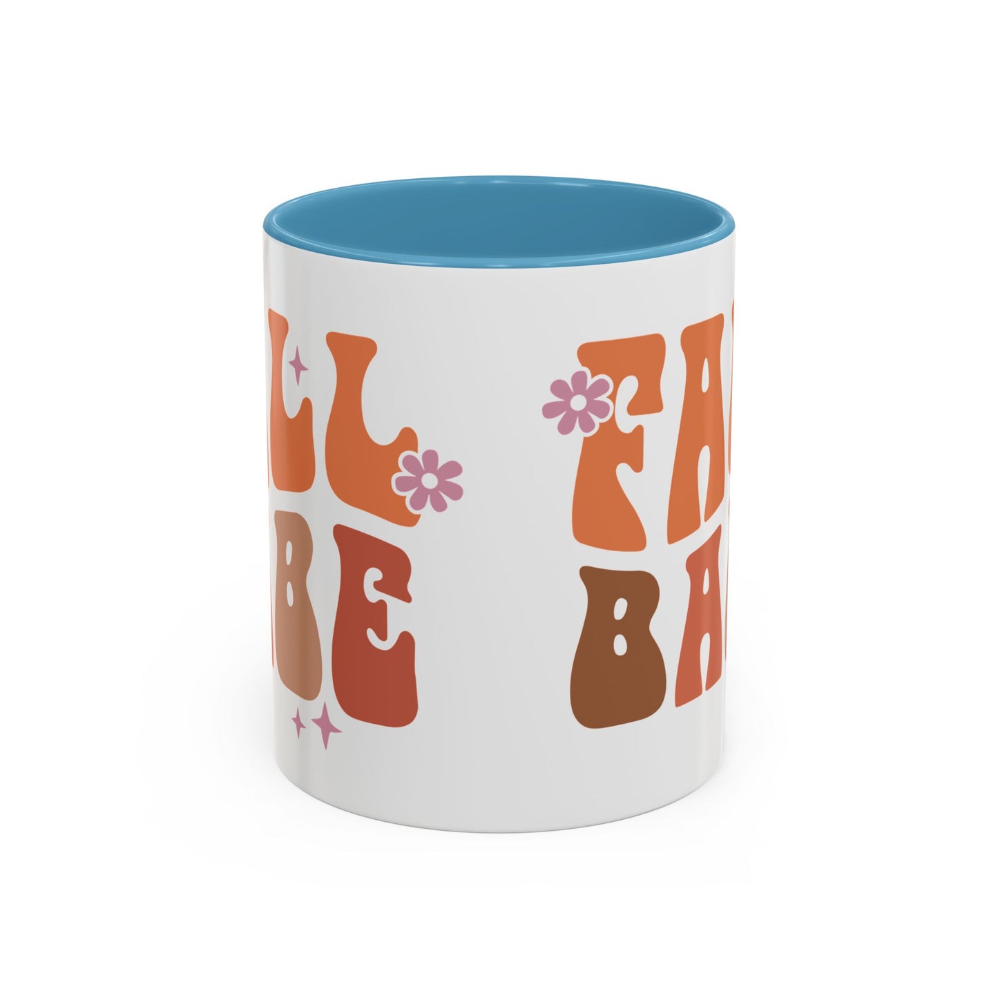 Fall Babe Ceramic Mug - 11oz/15oz Autumn Coffee Cup | Cozy Fall Gift | 5 Color Options | Retro Fall Design Mug