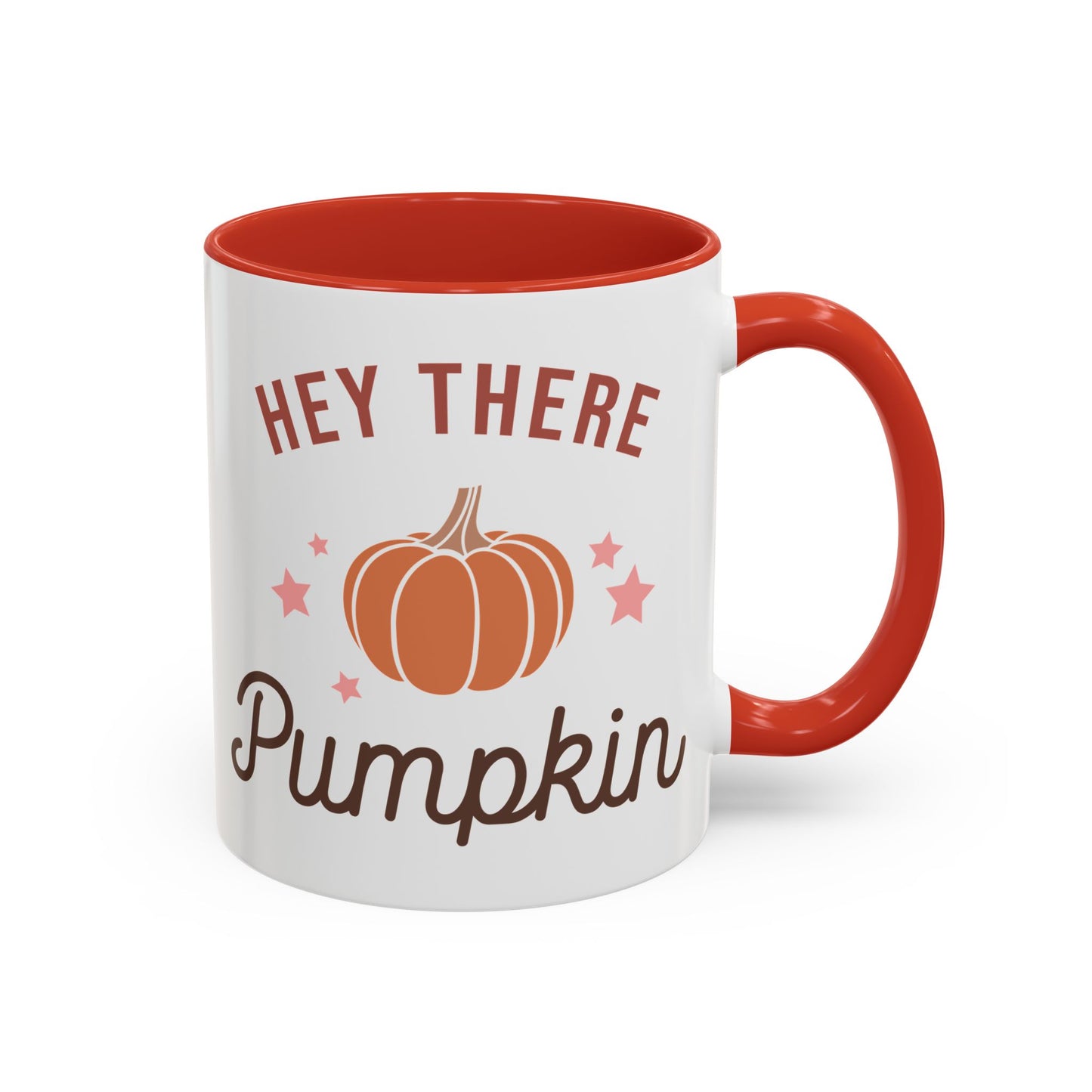 Hey There Pumpkin Fall Mug | 11oz and 15oz Ceramic Coffee Cup | Cute Pumpkin Design