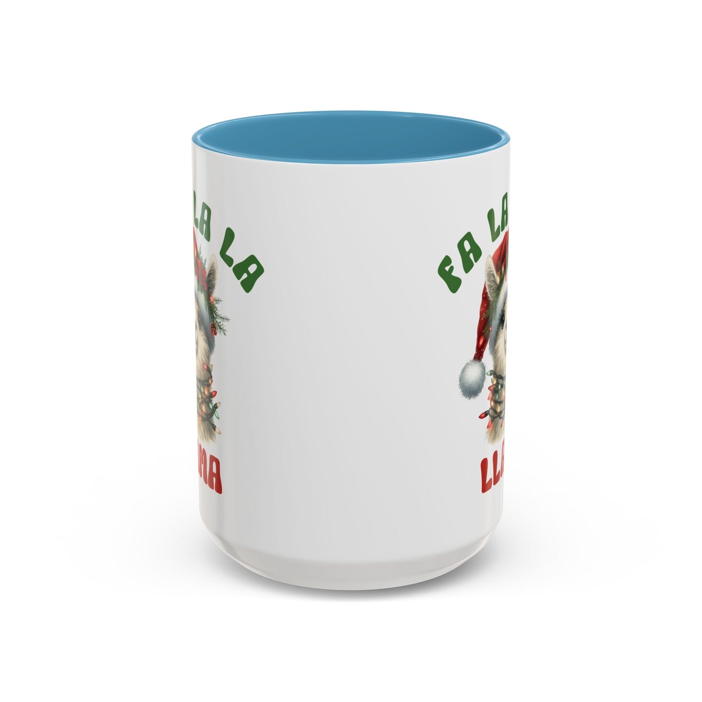 Fa La La La Llama Mug - Adorable Christmas Llama Design - Perfect for Holiday Fun