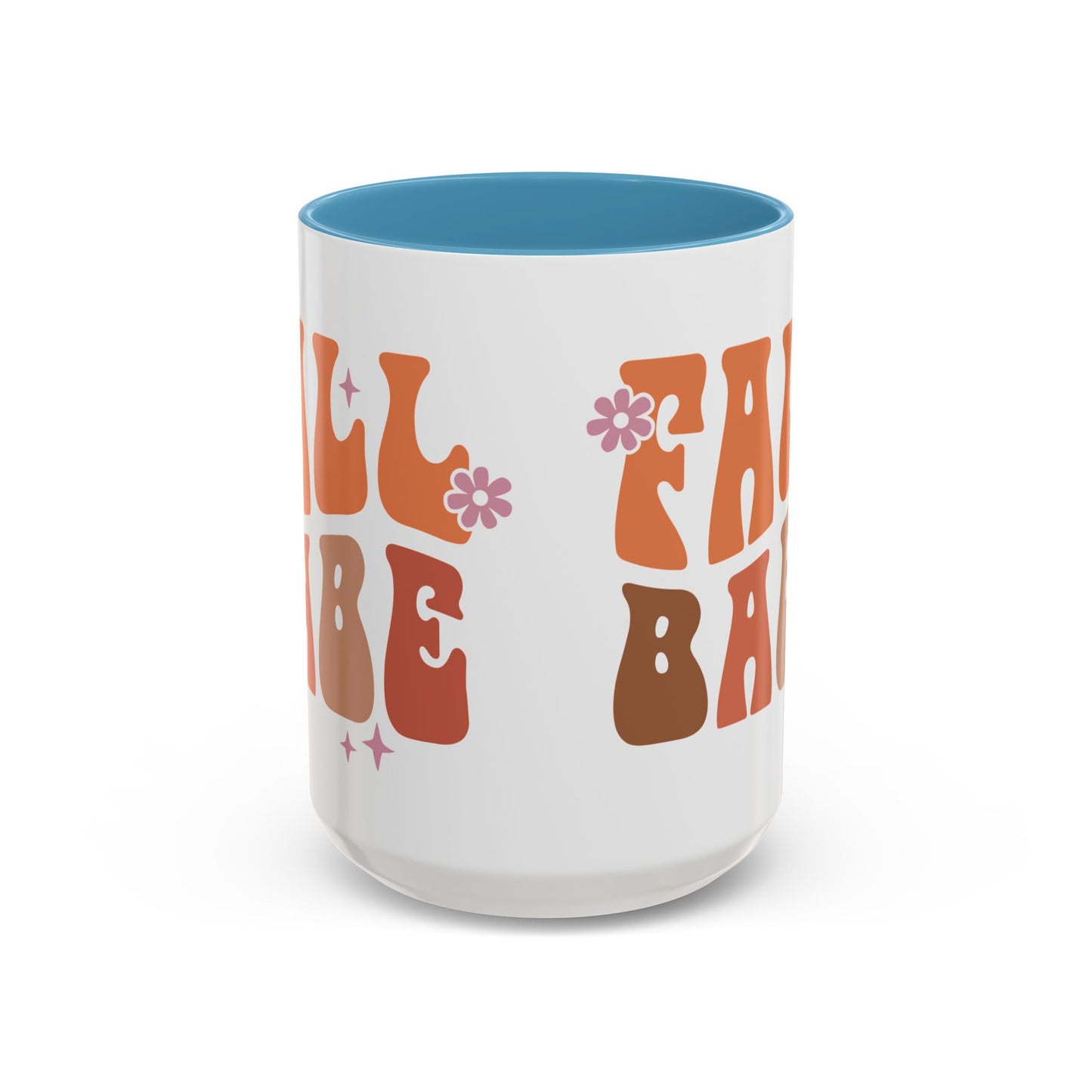 Fall Babe Ceramic Mug - 11oz/15oz Autumn Coffee Cup | Cozy Fall Gift | 5 Color Options | Retro Fall Design Mug