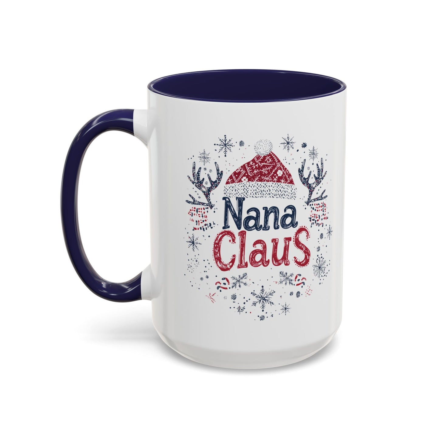 Nana Claus Ceramic Mug - Fun and Festive Christmas Design - Perfect for Grandmas Who Love the Holidays