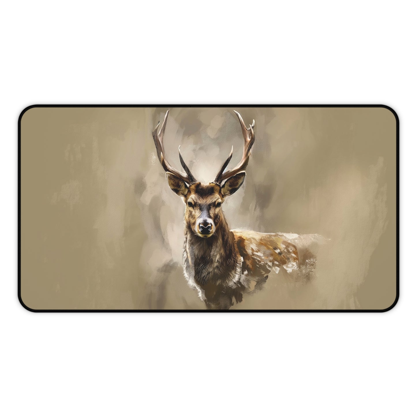 Majestic Deer Art Mousepad, Gaming Mousepad, Large Mousepad, Keyboard Mouse Mat, Desk Pad for Work Game Home XL 3 Sizes