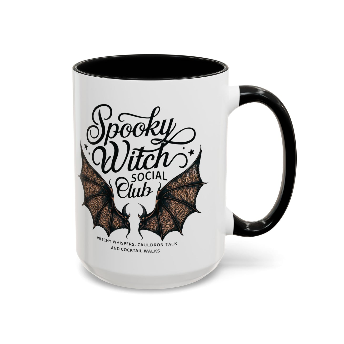 Spooky Witch Social Club Mug | Witchy Coffee Mug | Cauldron Talk & Cocktail Walks | Halloween Drinkware