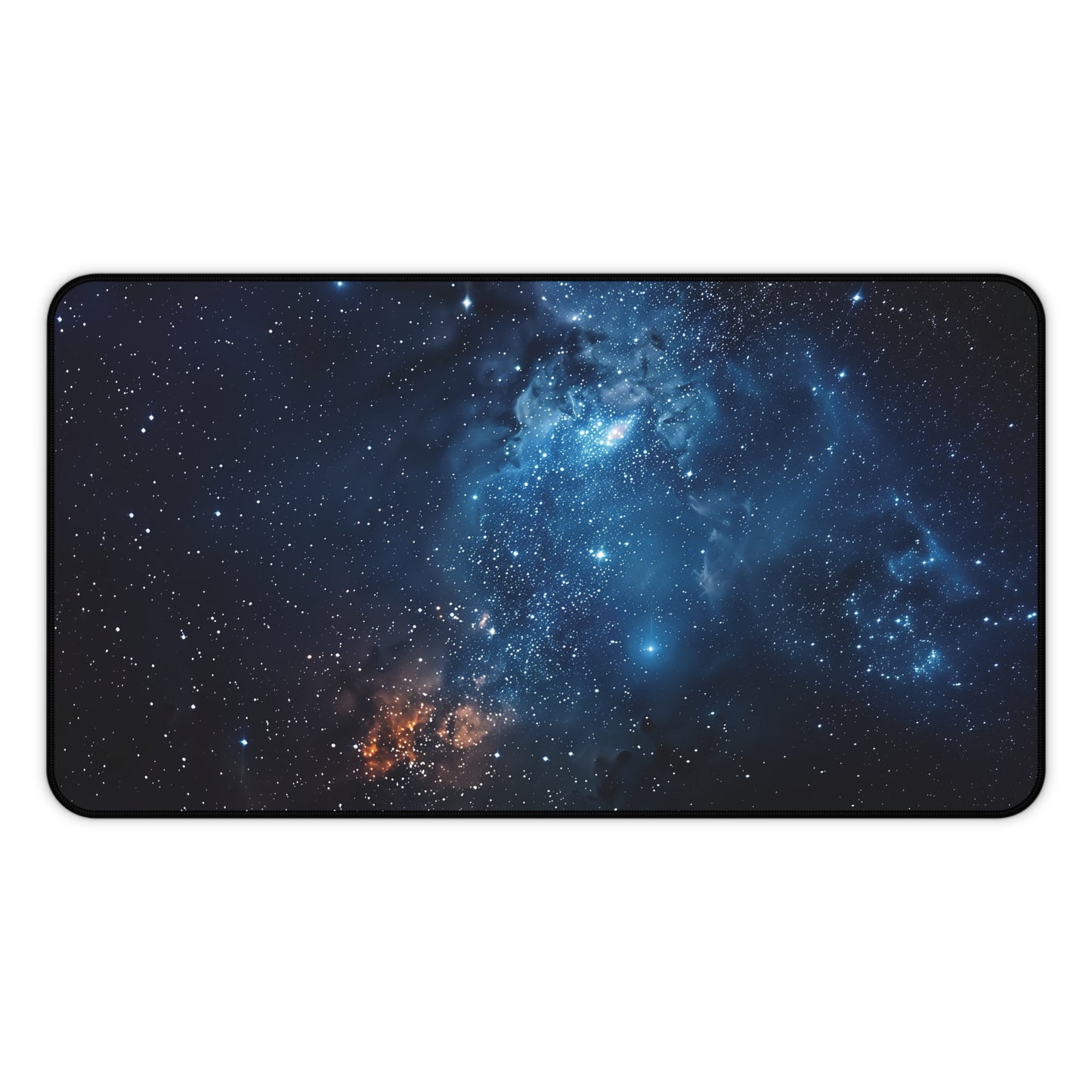 Galaxy Desk Mat | Cosmic Starfield Design | Gaming & Office Decor | Neoprene | Anti-Slip | 3 Sizes