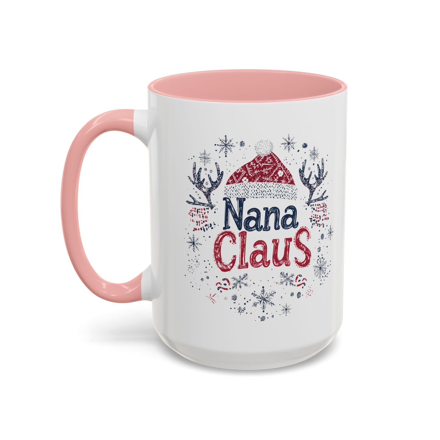 Nana Claus Ceramic Mug - Fun and Festive Christmas Design - Perfect for Grandmas Who Love the Holidays