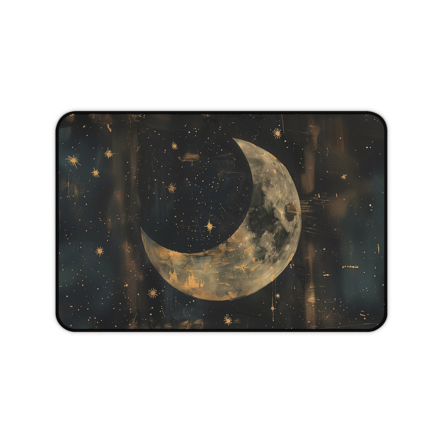 Celestial Moon Desk Mat | Gaming Mouse Pad | Neoprene | Anti-Slip | 3 Sizes Available