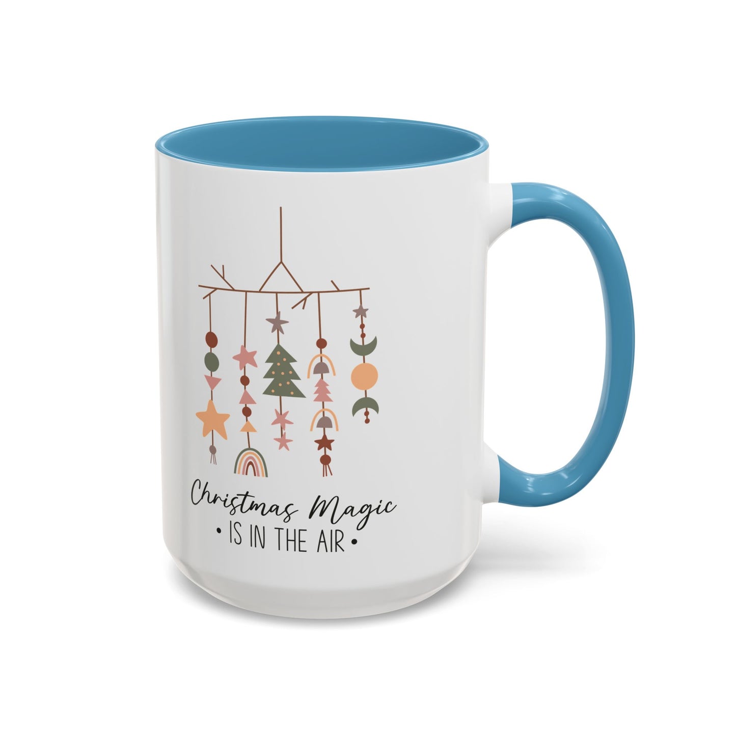 Christmas Magic Is in the Air Mug | Minimalist Christmas Decor Design | Holiday Coffee Mug | Festive Drinkware