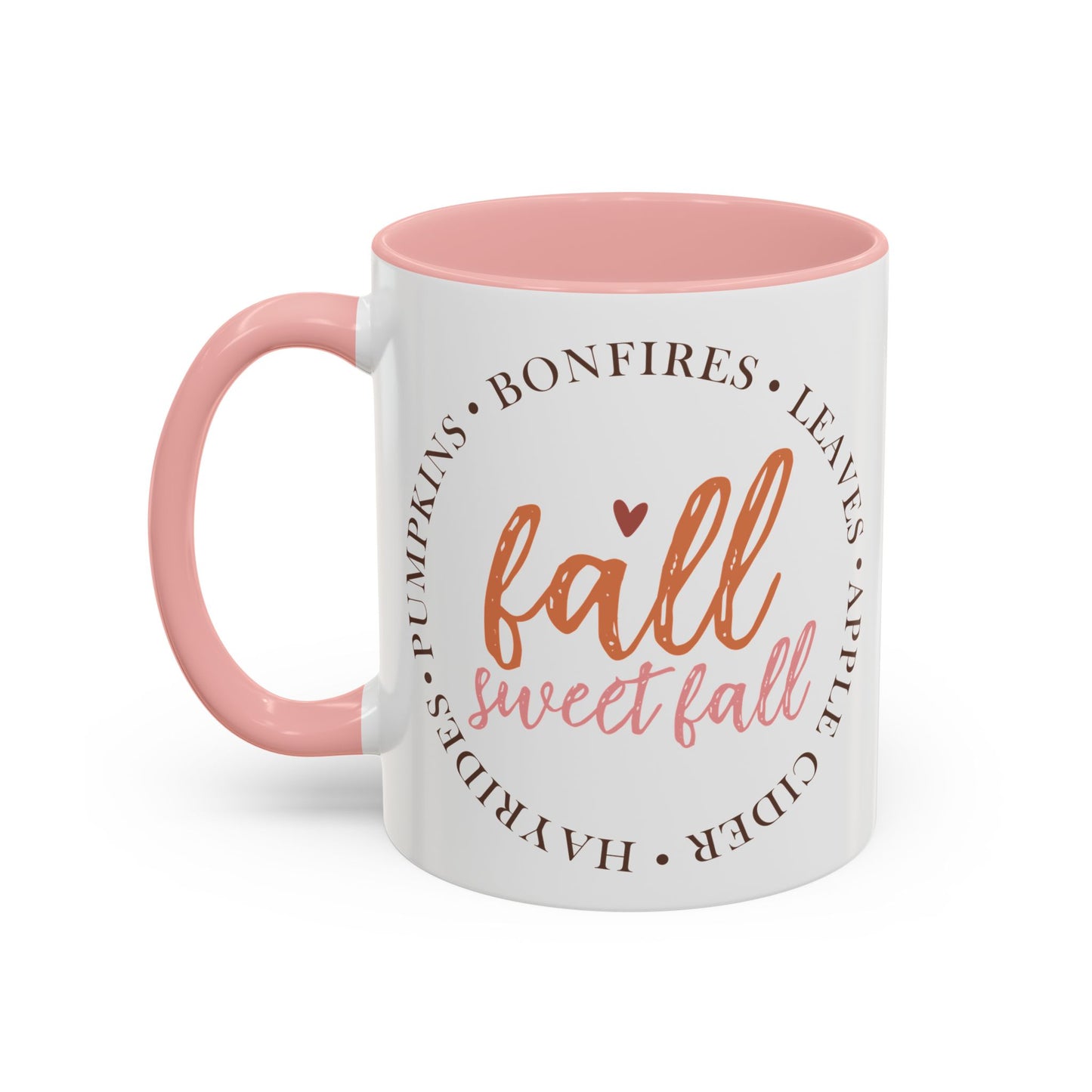 Fall Sweet Fall Autumn Mug | 11oz and 15oz Ceramic Coffee Cup | Cozy Fall Design