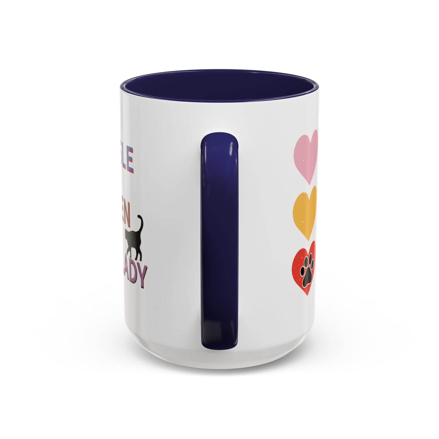 Single, Taken, Cat Lady Mug - Fun and Quirky Design for Cat Lovers - Perfect for Proud Cat Moms