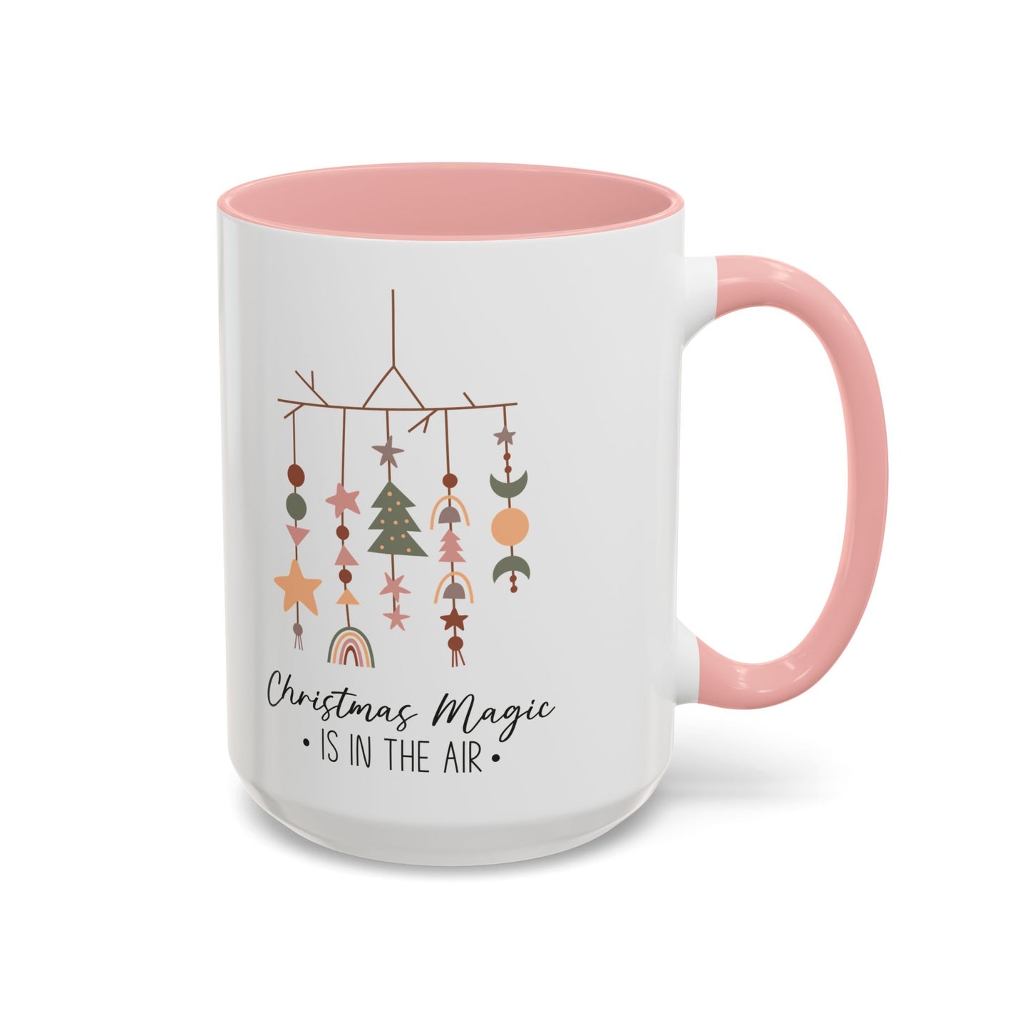 Christmas Magic Is in the Air Mug | Minimalist Christmas Decor Design | Holiday Coffee Mug | Festive Drinkware