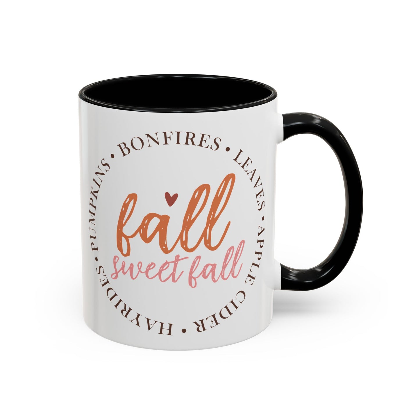 Fall Sweet Fall Autumn Mug | 11oz and 15oz Ceramic Coffee Cup | Cozy Fall Design