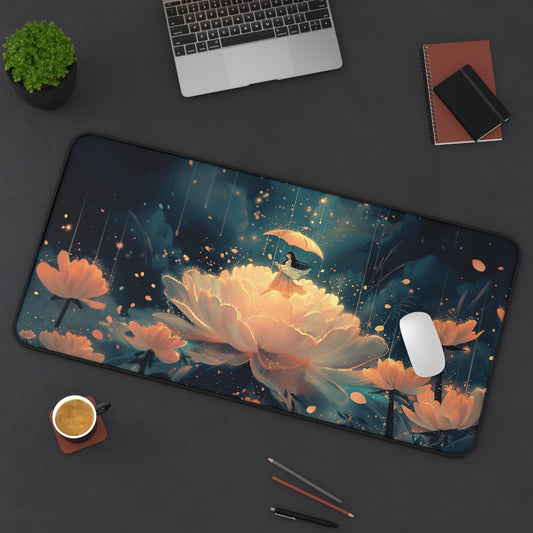 Enchanted Flower Fairy Mousepad, Gaming Mousepad, Large Mousepad, Keyboard Mouse Mat, Desk Pad for Work Game Home XL 3 Sizes