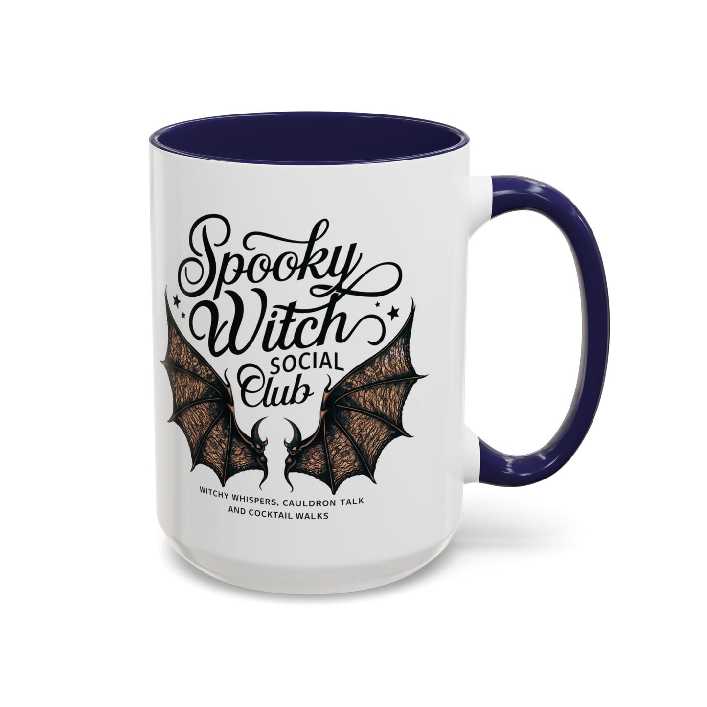 Spooky Witch Social Club Mug | Witchy Coffee Mug | Cauldron Talk & Cocktail Walks | Halloween Drinkware