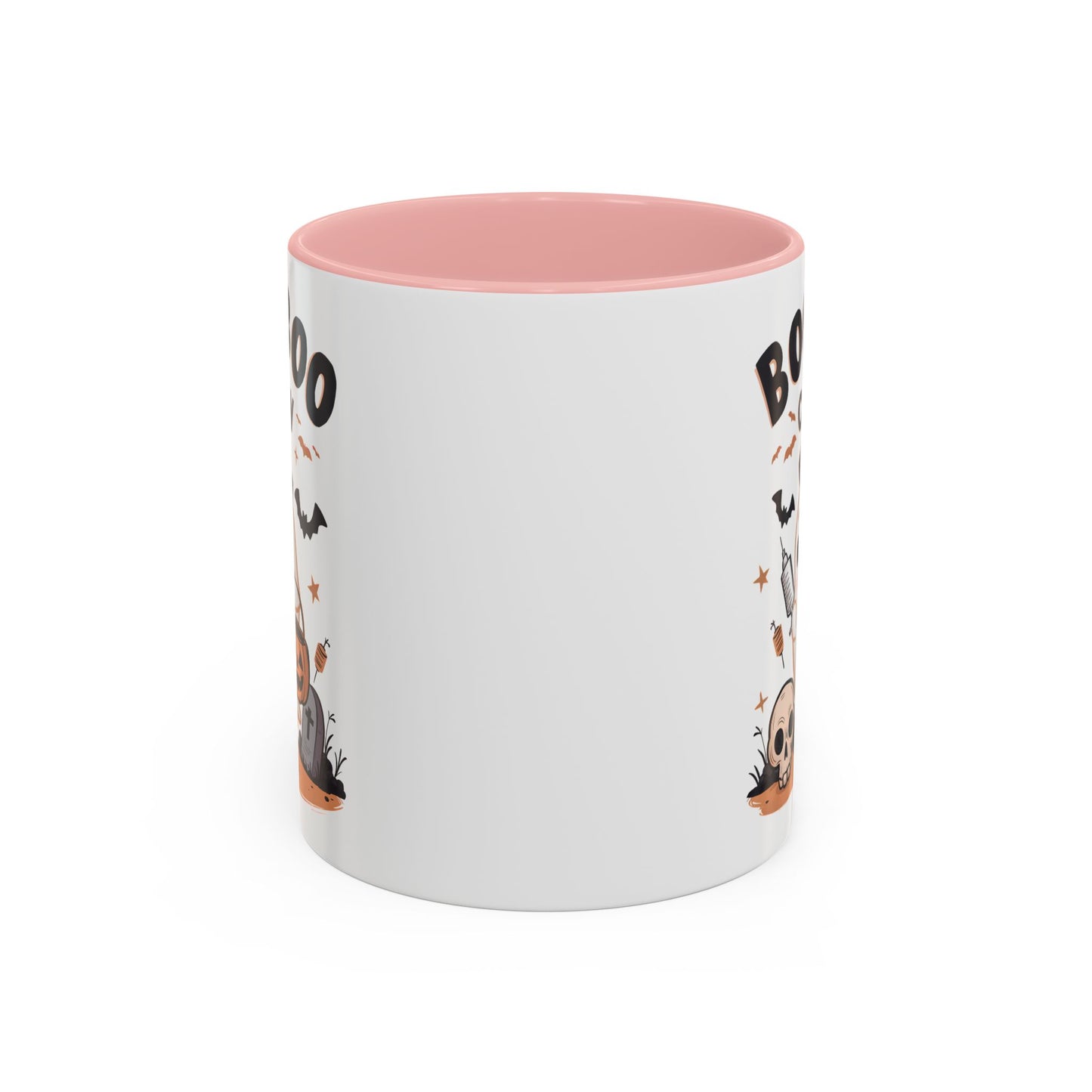 Boo Boo Crew Halloween Mug | Cute Ghost Nurse Design | 11oz and 15oz Ceramic Coffee Cup