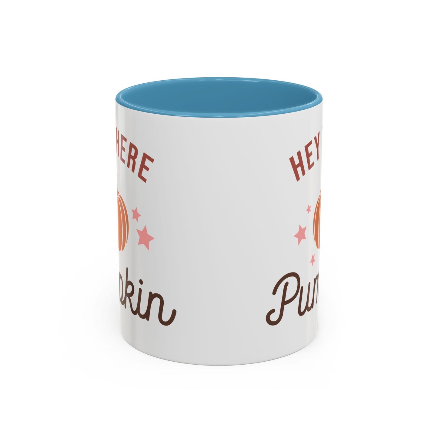 Hey There Pumpkin Fall Mug | 11oz and 15oz Ceramic Coffee Cup | Cute Pumpkin Design