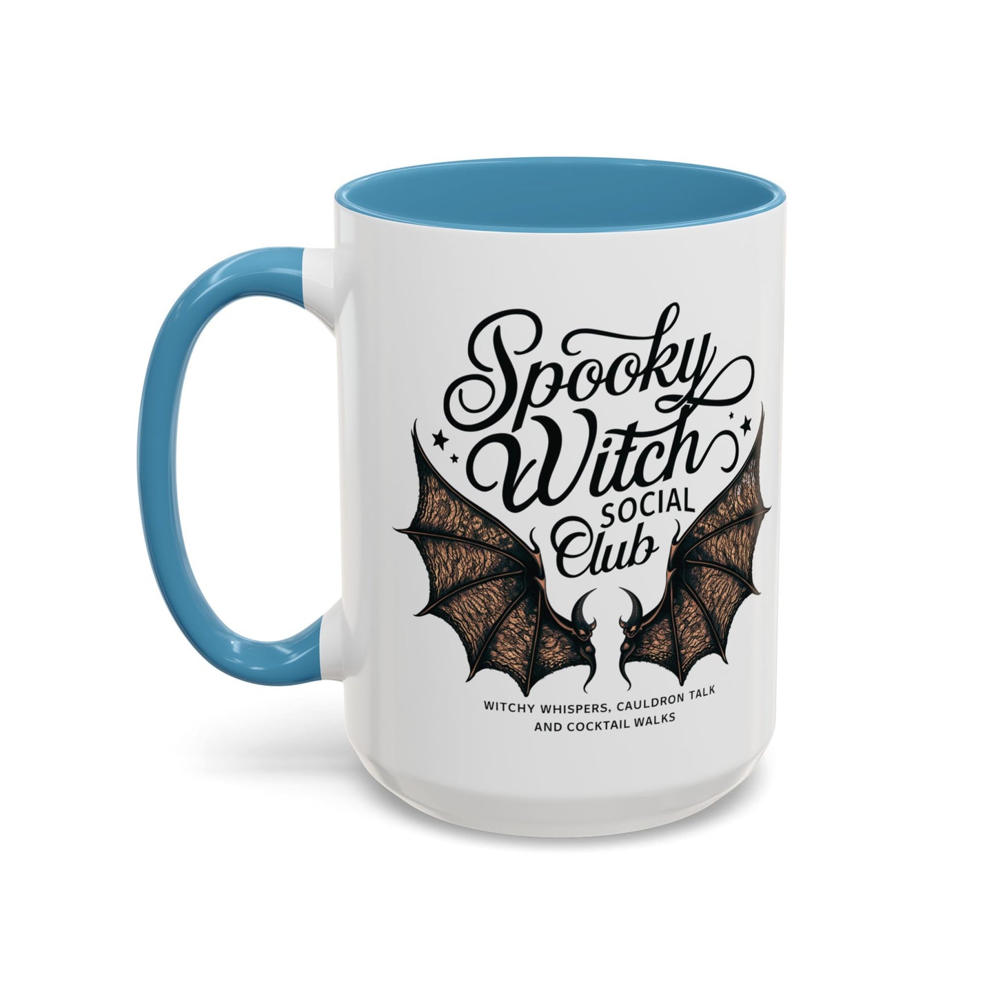 Spooky Witch Social Club Mug | Witchy Coffee Mug | Cauldron Talk & Cocktail Walks | Halloween Drinkware