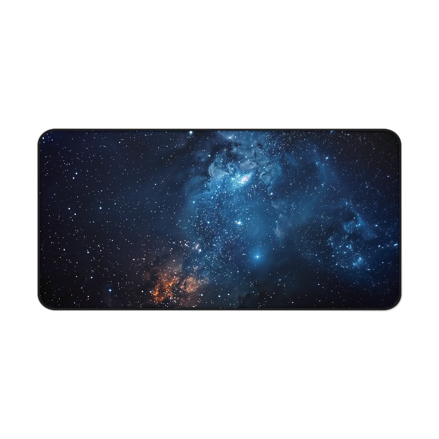 Galaxy Desk Mat | Cosmic Starfield Design | Gaming & Office Decor | Neoprene | Anti-Slip | 3 Sizes