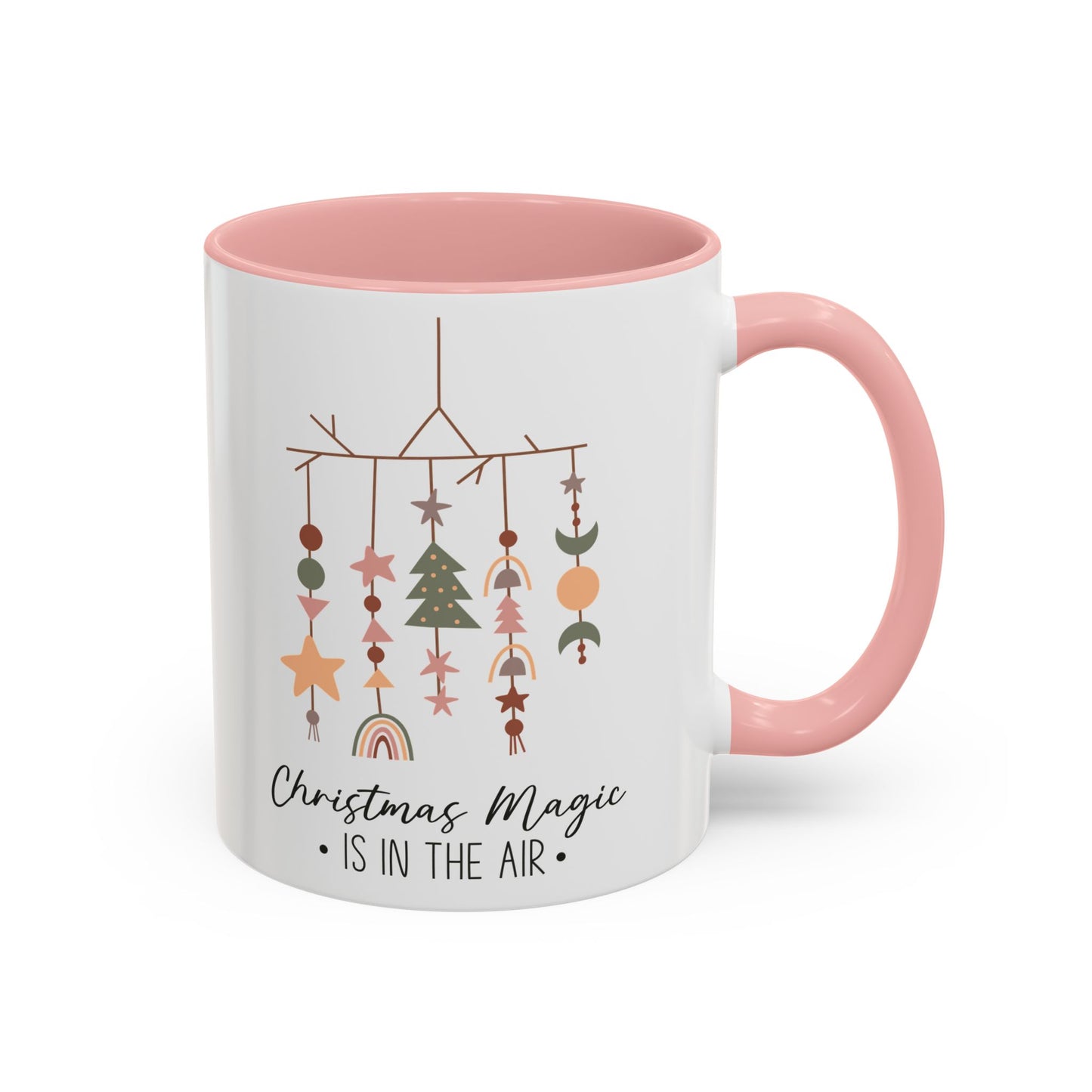 Christmas Magic Is in the Air Mug | Minimalist Christmas Decor Design | Holiday Coffee Mug | Festive Drinkware