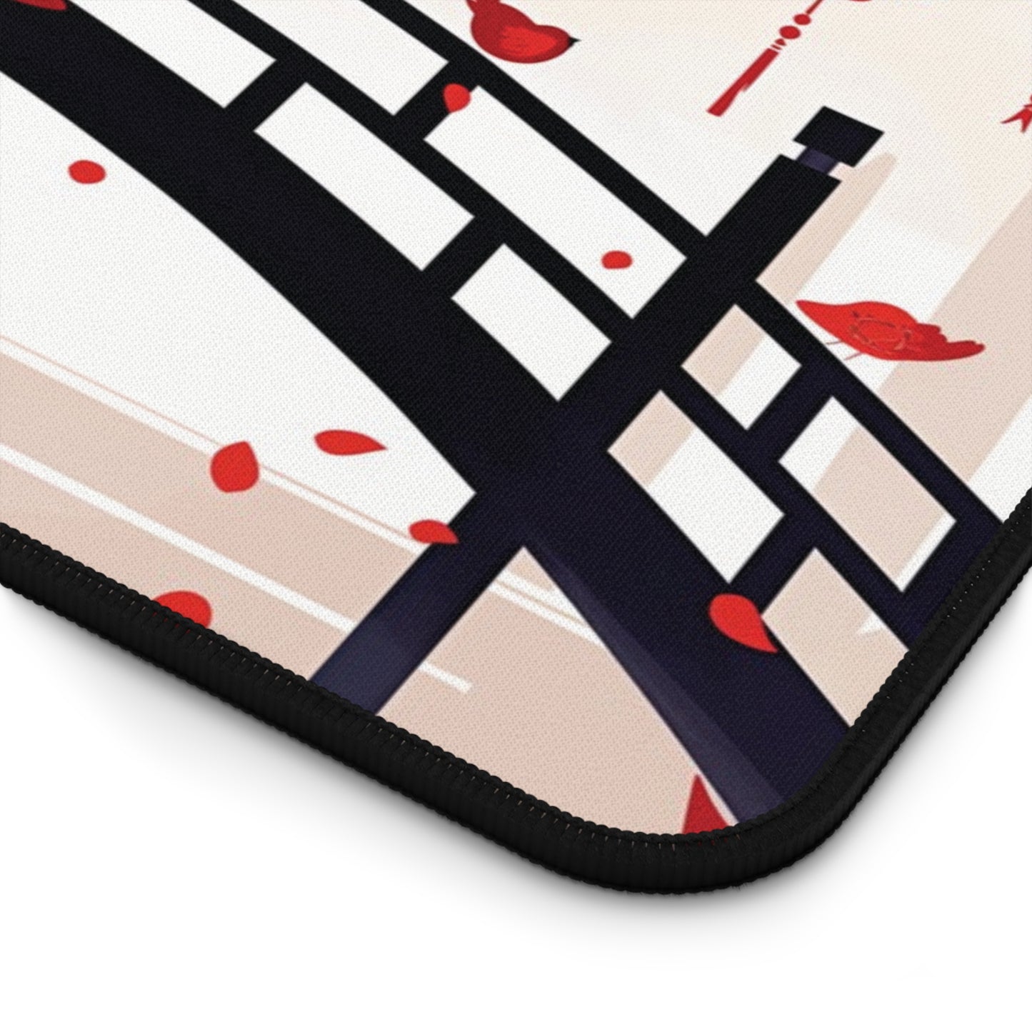 Japanese Bridge Desk Mat | Gaming Mouse Pad | Neoprene | Anti-Slip | 3 Sizes Available