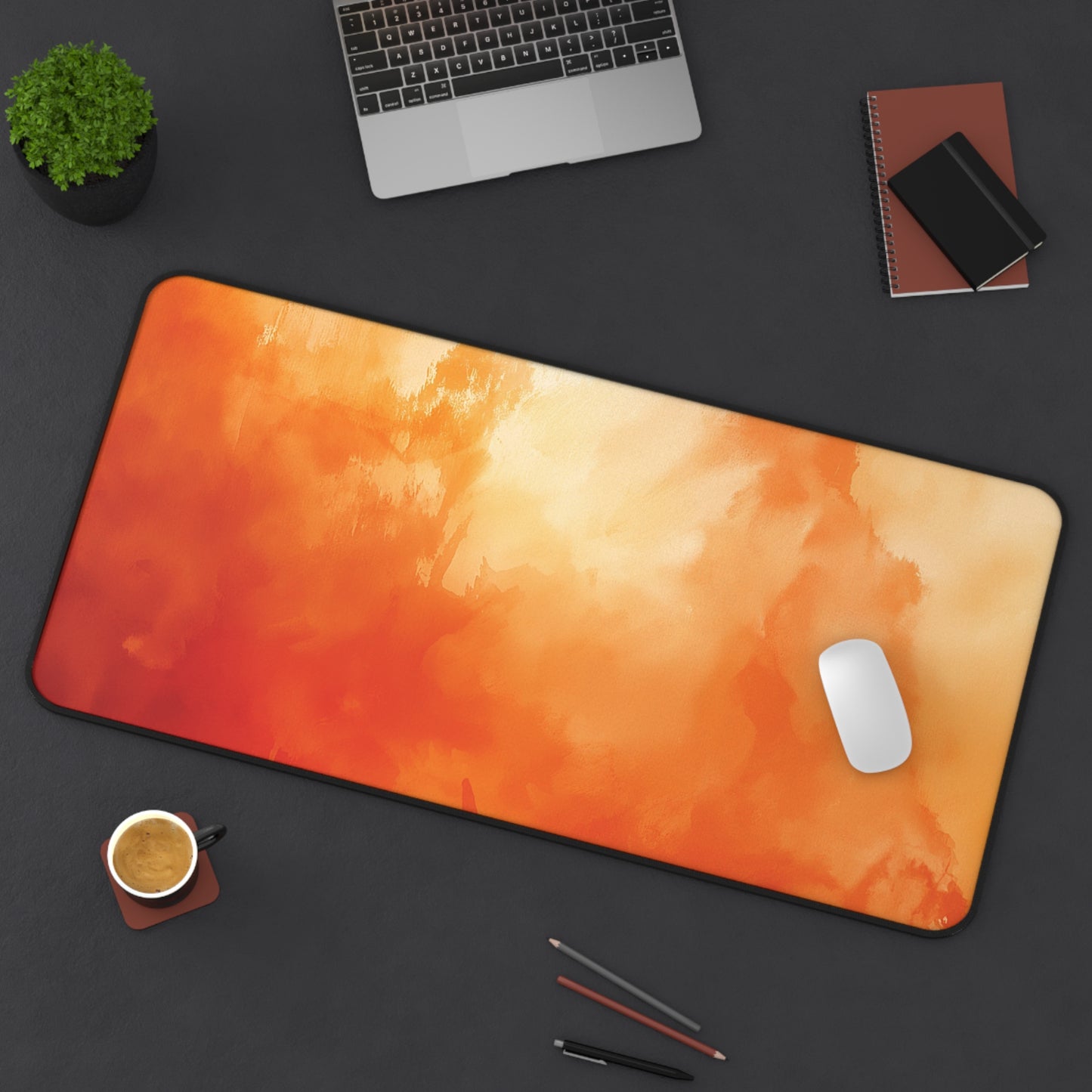 Sunset Glow Desk Mat | Neoprene | Anti-Slip | 3 Sizes