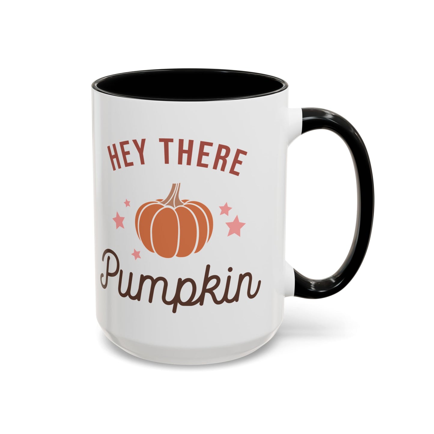 Hey There Pumpkin Fall Mug | 11oz and 15oz Ceramic Coffee Cup | Cute Pumpkin Design