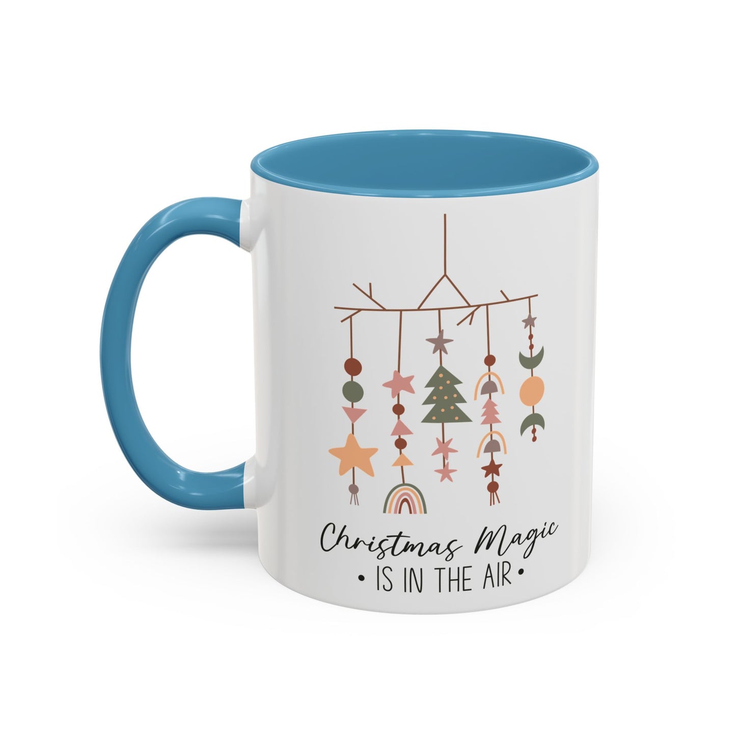 Christmas Magic Is in the Air Mug | Minimalist Christmas Decor Design | Holiday Coffee Mug | Festive Drinkware