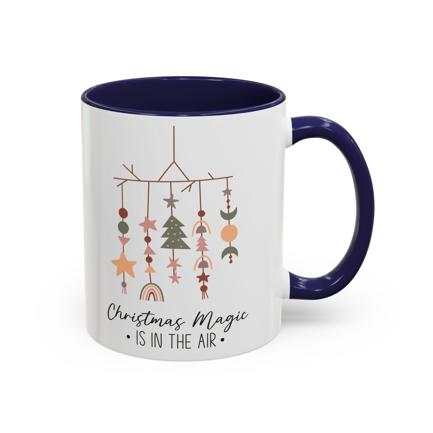 Christmas Magic Is in the Air Mug | Minimalist Christmas Decor Design | Holiday Coffee Mug | Festive Drinkware