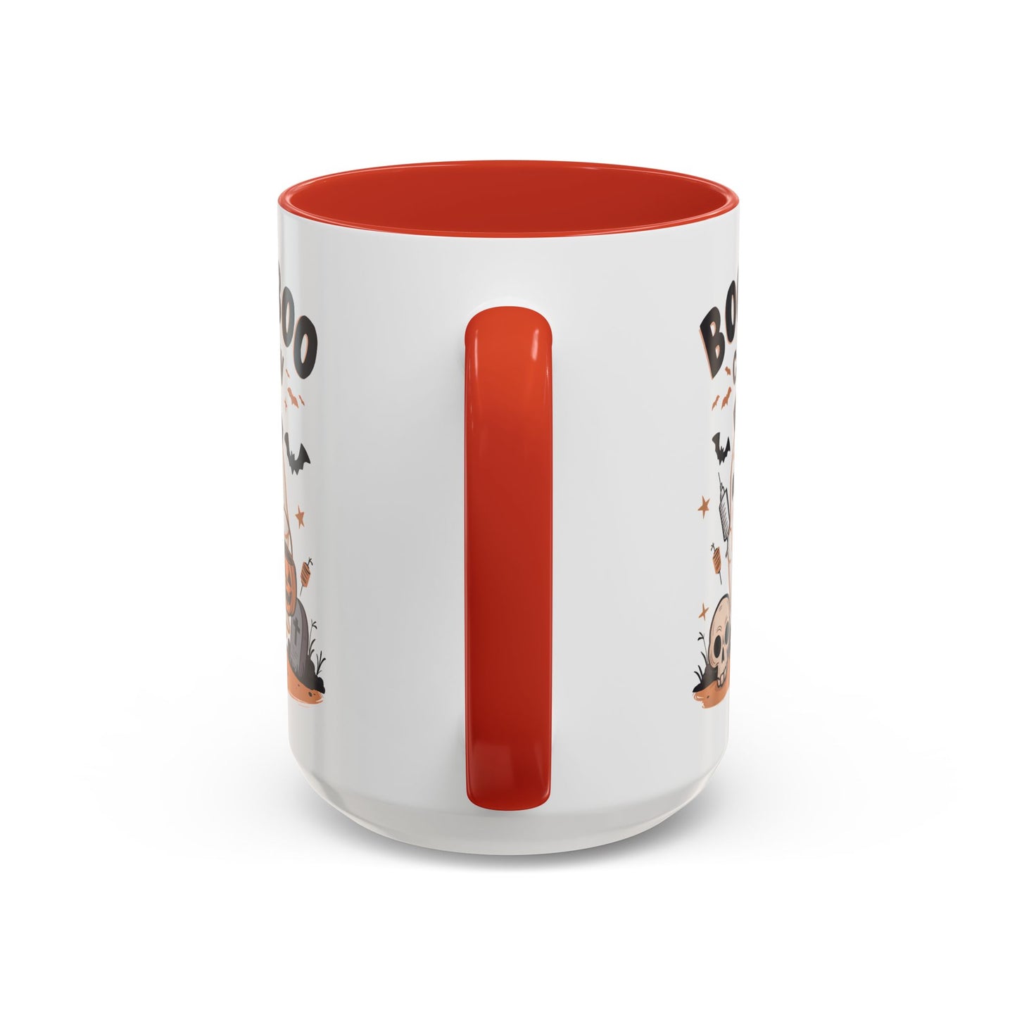 Boo Boo Crew Halloween Mug | Cute Ghost Nurse Design | 11oz and 15oz Ceramic Coffee Cup