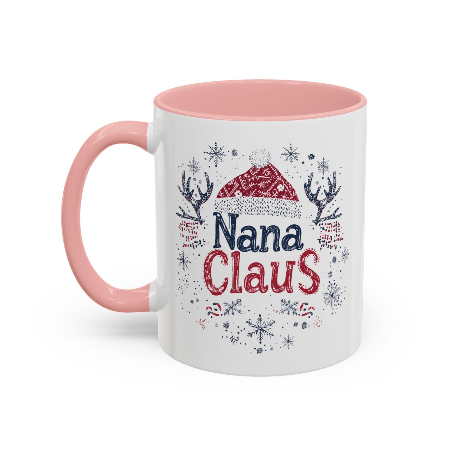 Nana Claus Ceramic Mug - Fun and Festive Christmas Design - Perfect for Grandmas Who Love the Holidays