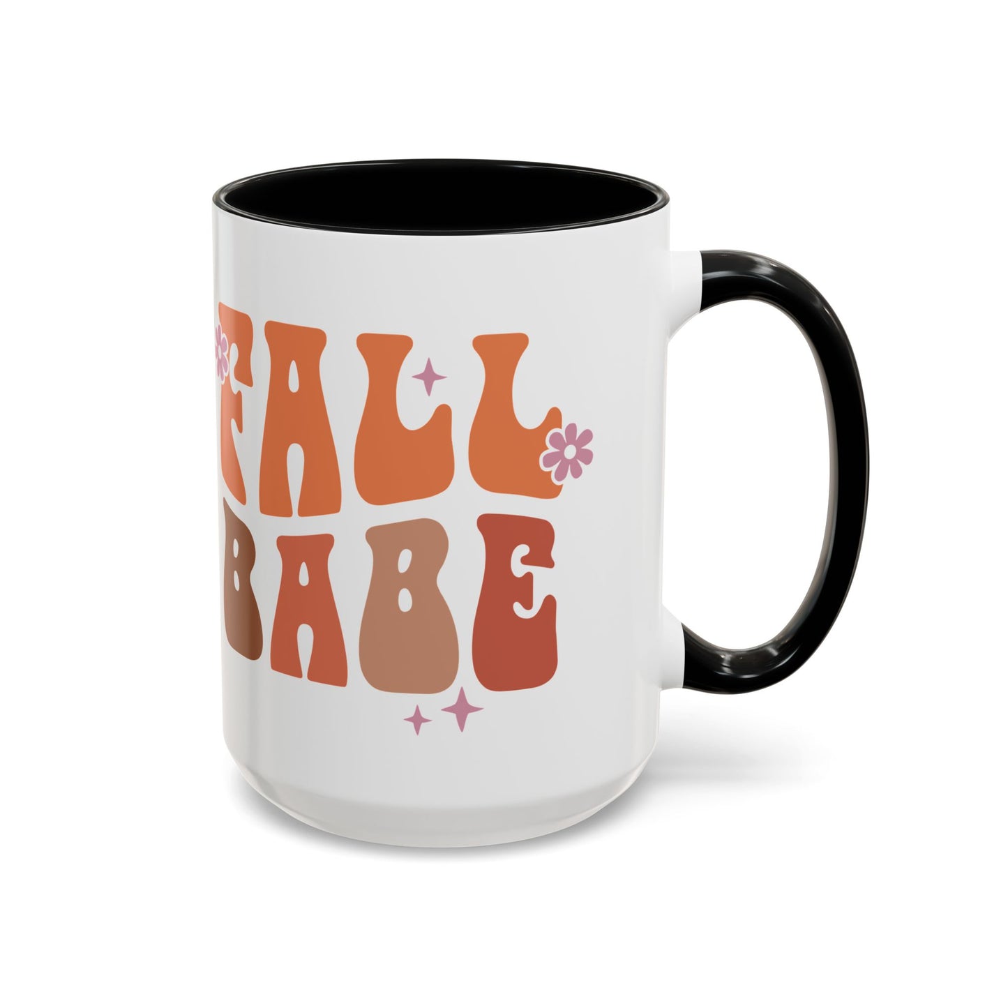 Fall Babe Ceramic Mug - 11oz/15oz Autumn Coffee Cup | Cozy Fall Gift | 5 Color Options | Retro Fall Design Mug