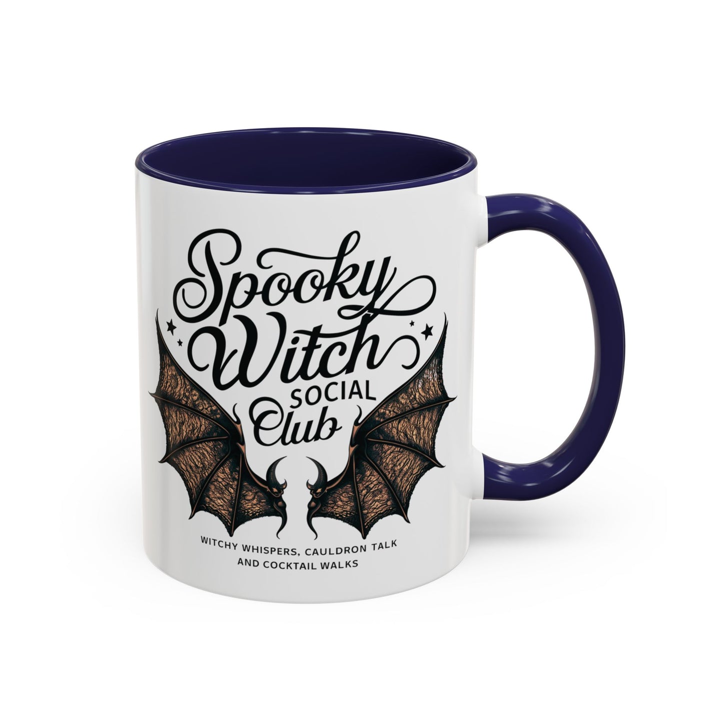 Spooky Witch Social Club Mug | Witchy Coffee Mug | Cauldron Talk & Cocktail Walks | Halloween Drinkware