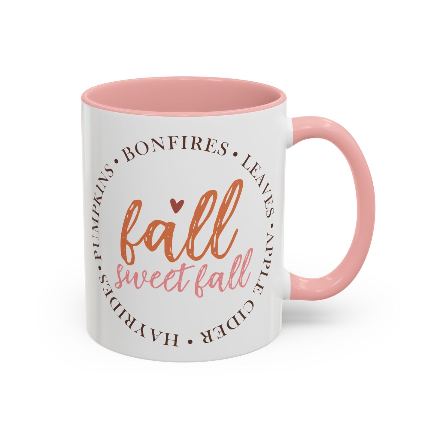 Fall Sweet Fall Autumn Mug | 11oz and 15oz Ceramic Coffee Cup | Cozy Fall Design