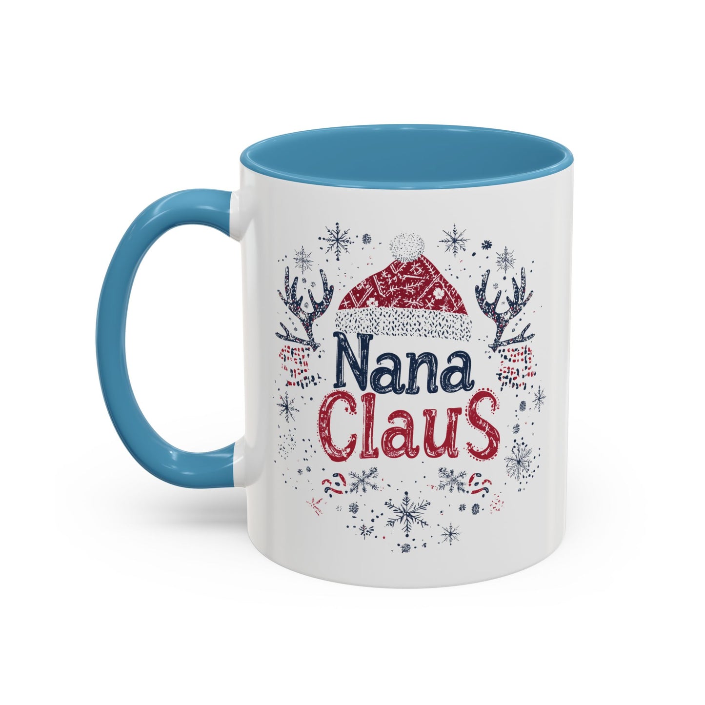 Nana Claus Ceramic Mug - Fun and Festive Christmas Design - Perfect for Grandmas Who Love the Holidays