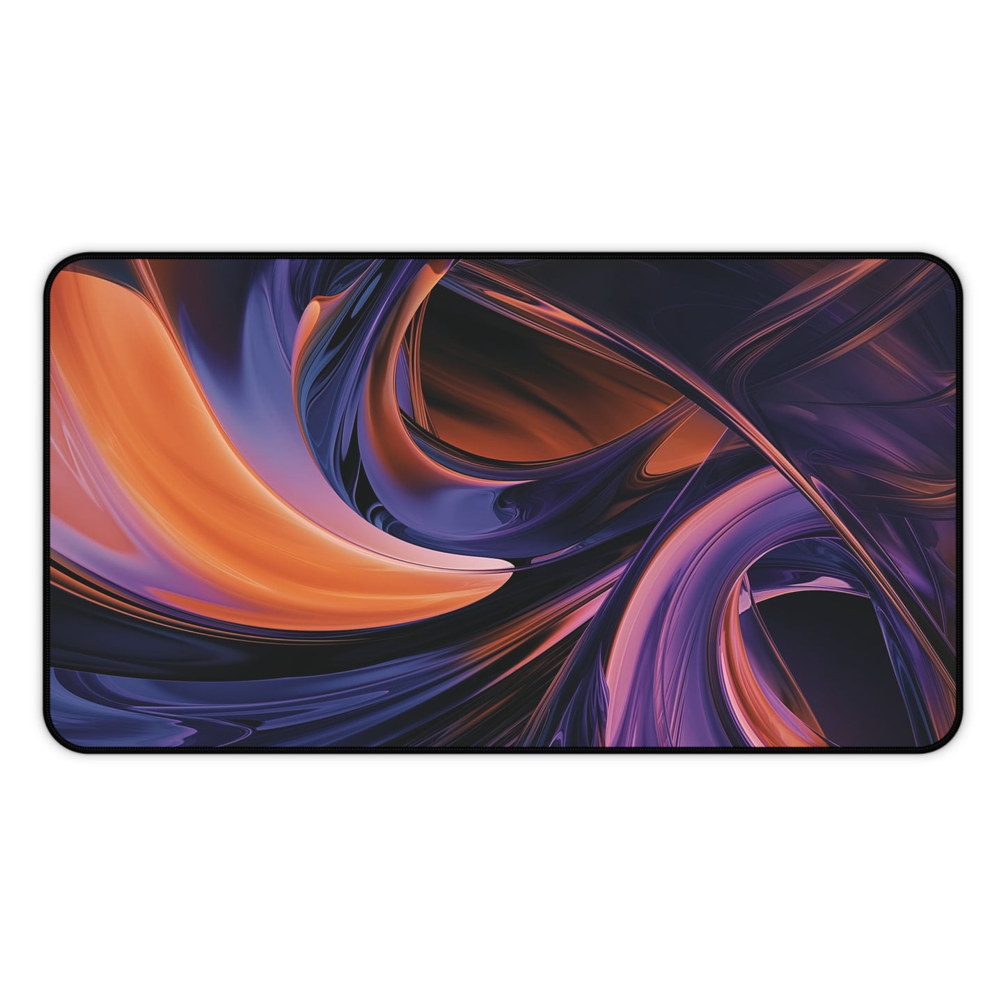 Modern Abstract Desk Mat | Artistic Neoprene Mouse Pad | Anti-Slip Office Desk Mat | 3 Sizes Available