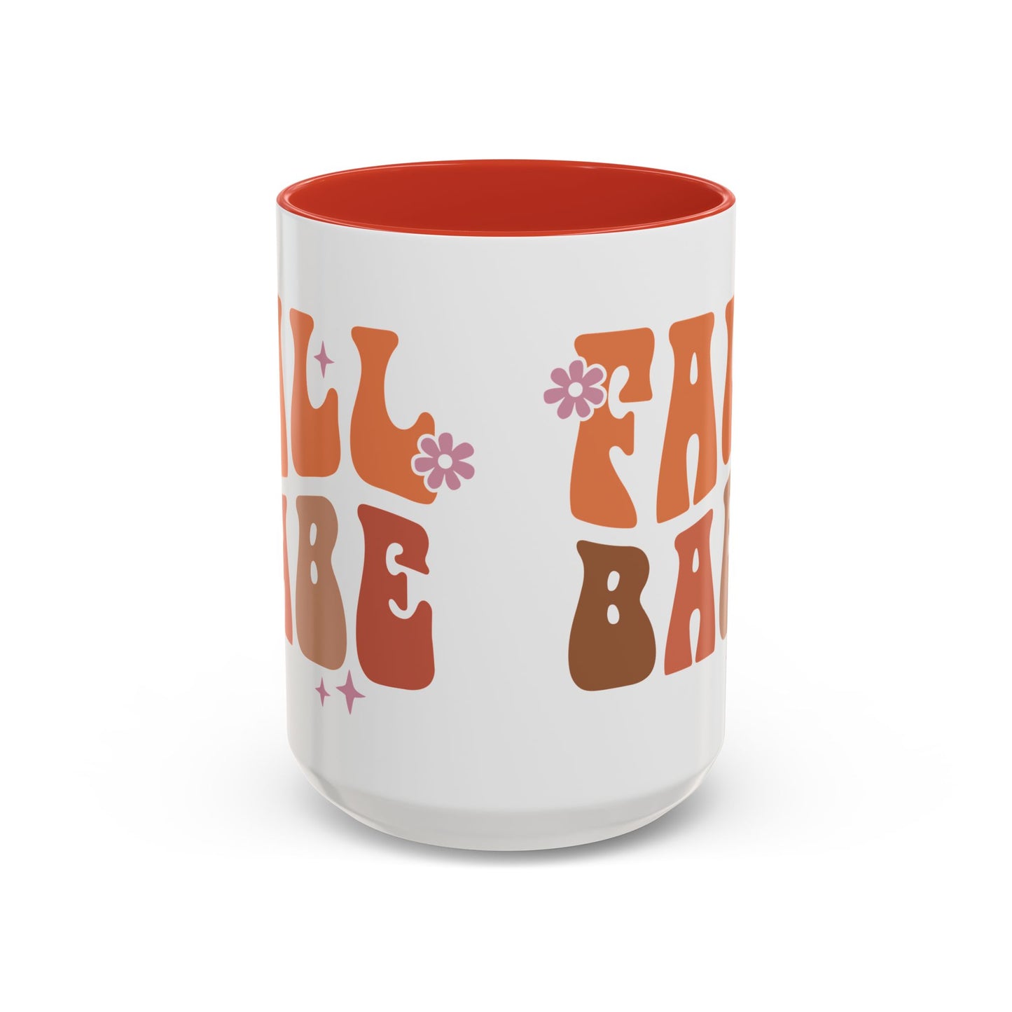 Fall Babe Ceramic Mug - 11oz/15oz Autumn Coffee Cup | Cozy Fall Gift | 5 Color Options | Retro Fall Design Mug