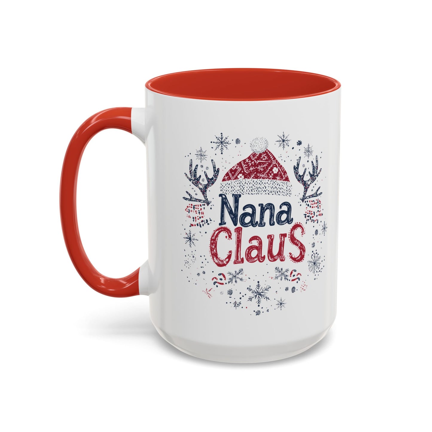 Nana Claus Ceramic Mug - Fun and Festive Christmas Design - Perfect for Grandmas Who Love the Holidays