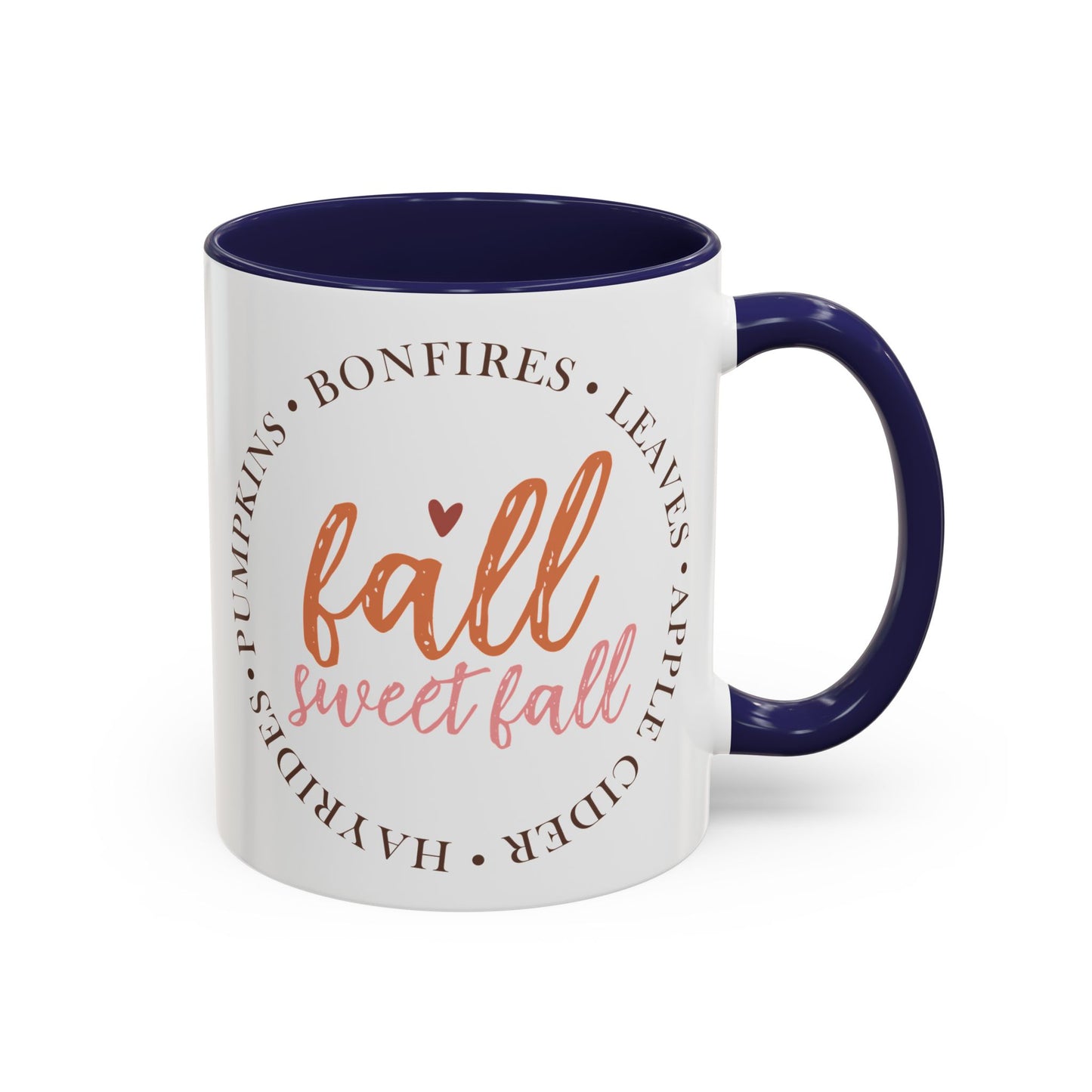 Fall Sweet Fall Autumn Mug | 11oz and 15oz Ceramic Coffee Cup | Cozy Fall Design