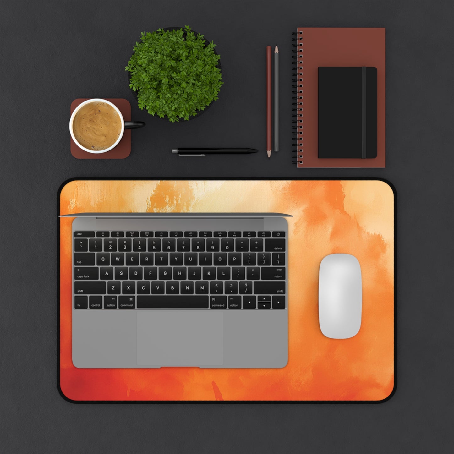 Sunset Glow Desk Mat | Neoprene | Anti-Slip | 3 Sizes