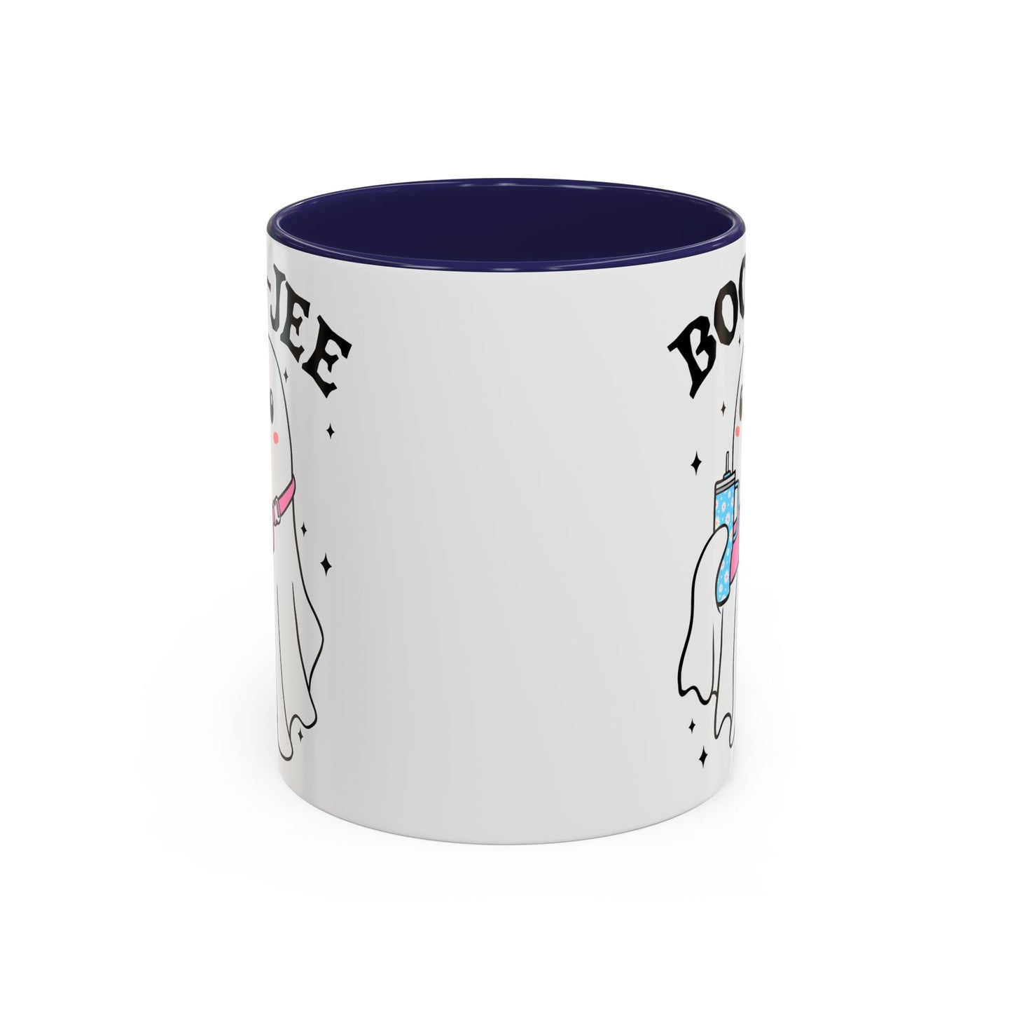 Boo-Jee Halloween Ghost Mug | 11oz and 15oz Ceramic Coffee Cup | Cute and Stylish Design